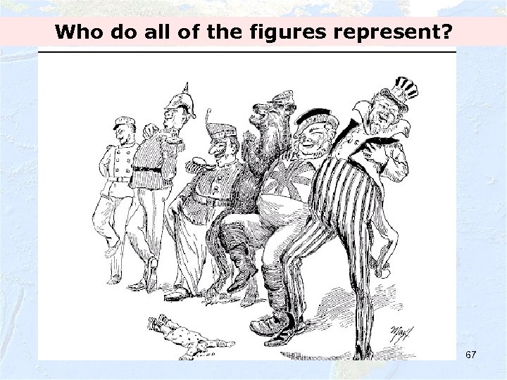 Who do all of the figures represent? 67 