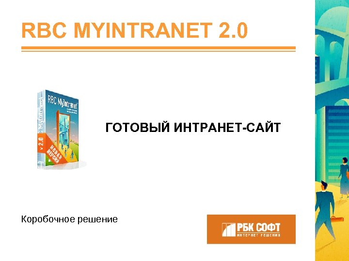 RBC MYINTRANET 2. 0 ГОТОВЫЙ ИНТРАНЕТ-САЙТ Коробочное решение 