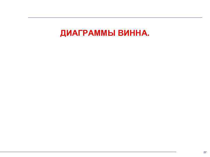 ДИАГРАММЫ ВИННА. 37 
