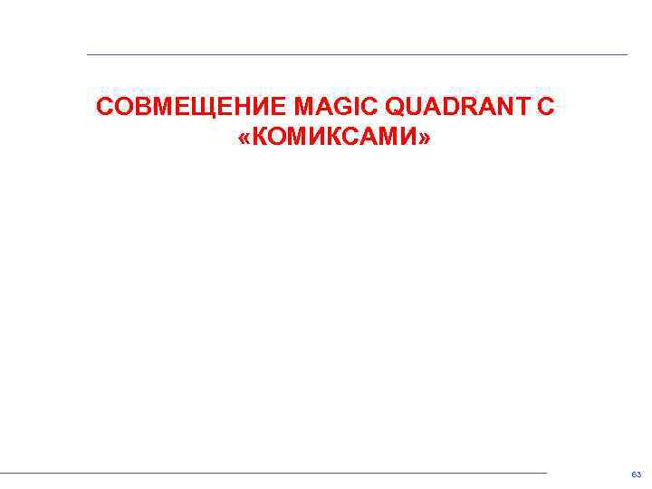 СОВМЕЩЕНИЕ MAGIC QUADRANT C «КОМИКСАМИ» 63 