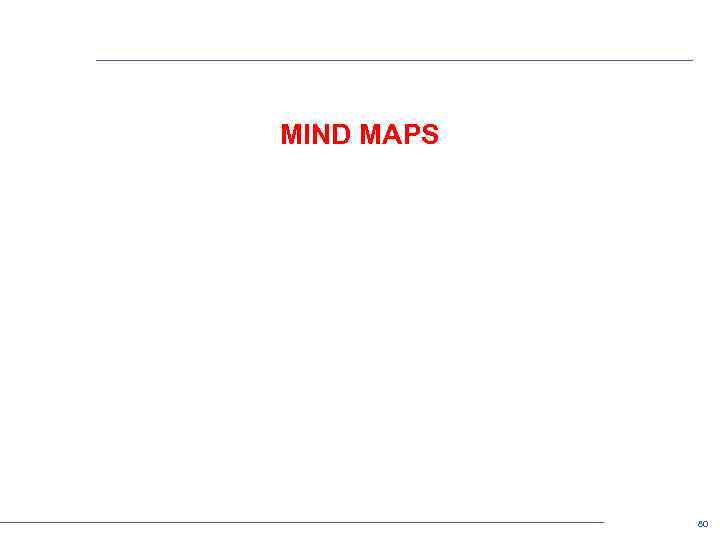 MIND MAPS 80 