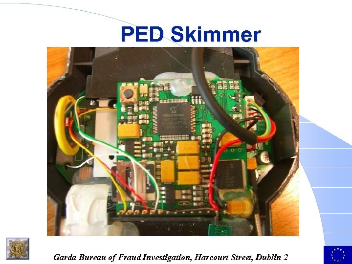 PED Skimmer Garda Bureau of Fraud Investigation, Harcourt Street, Dublin 2 