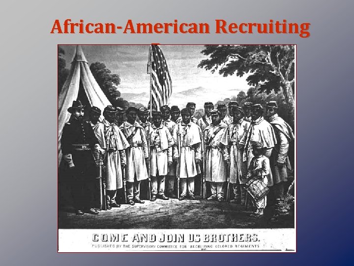 African-American Recruiting Poster 