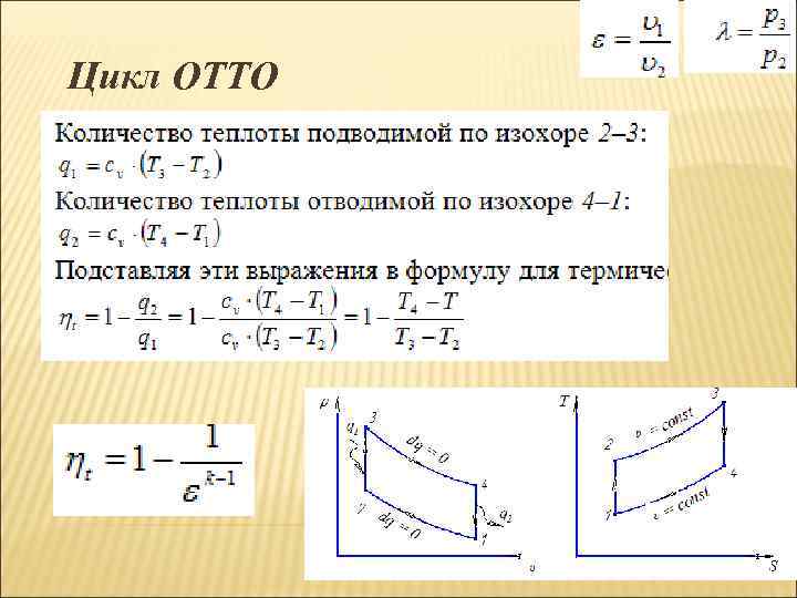 Цикл отто презентация