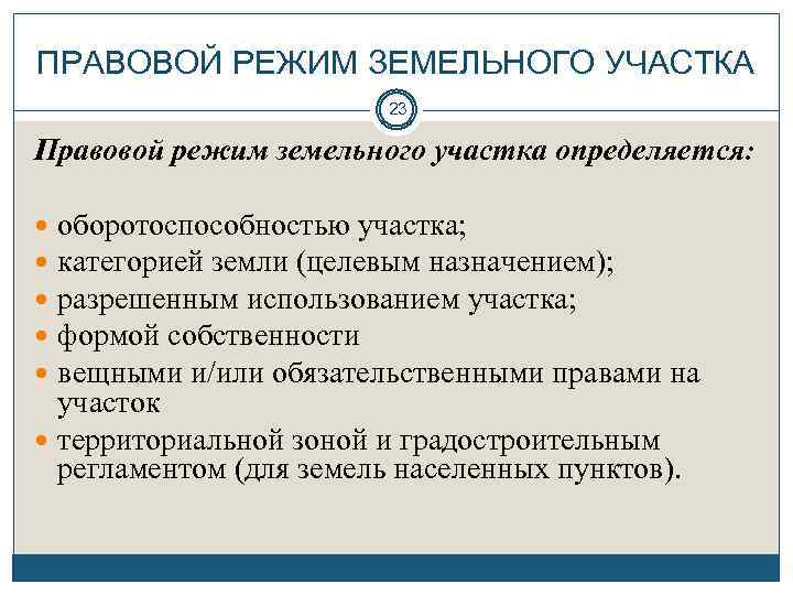 Типология земельных участков презентация