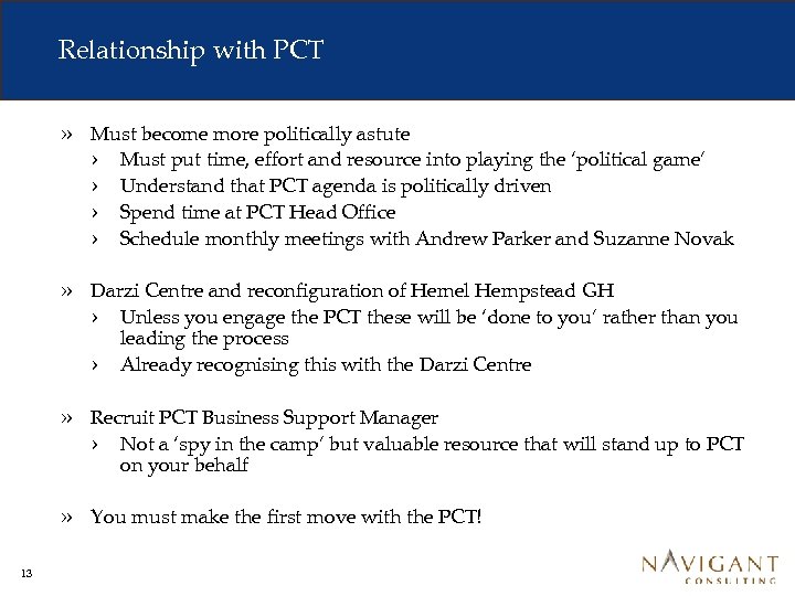 Relationship with PCT » » Darzi Centre and reconfiguration of Hemel Hempstead GH ›