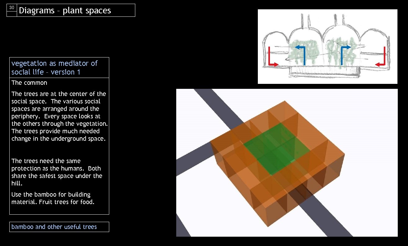 30 Diagrams – plant spaces vegetation as mediator of social life – version 1