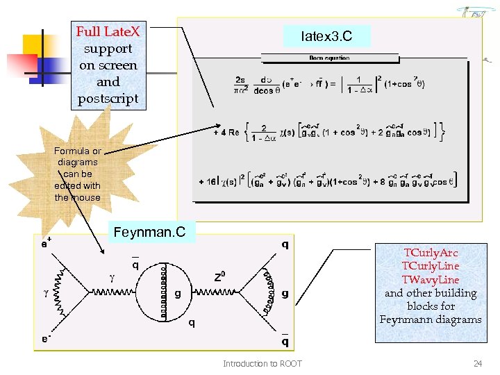 Full Late. X support on screen and postscript latex 3. C Formula or diagrams