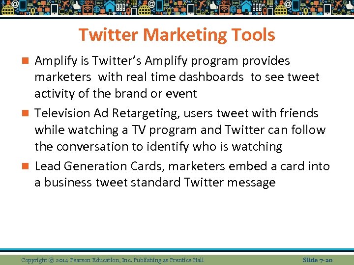 Twitter Marketing Tools Amplify is Twitter’s Amplify program provides marketers with real time dashboards