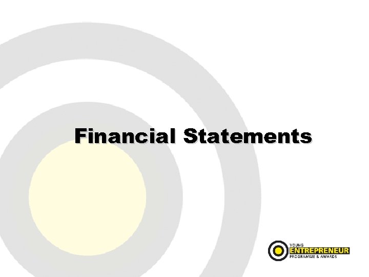 Financial Statements 