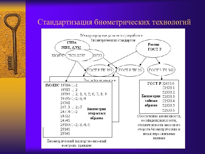 Стандартизация биометрических технологий 