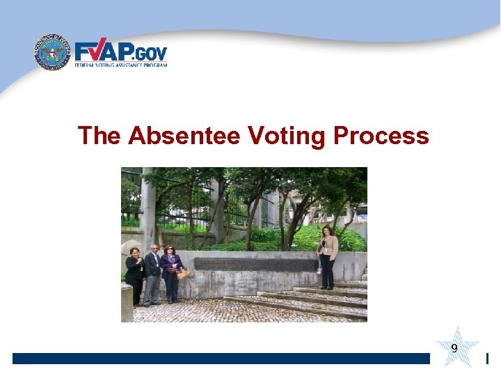 The Absentee Voting Process 9 