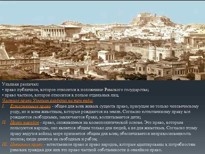 Правовое положение римских граждан. Ульпиан римское право. Ульпиан Римский юрист труды. Ульпиан о праве. Ульпиан частное и публичное право.