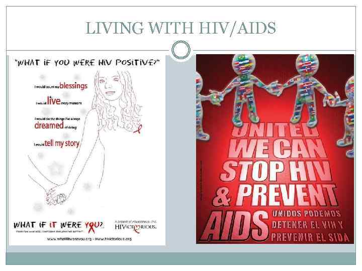 LIVING WITH HIV/AIDS 