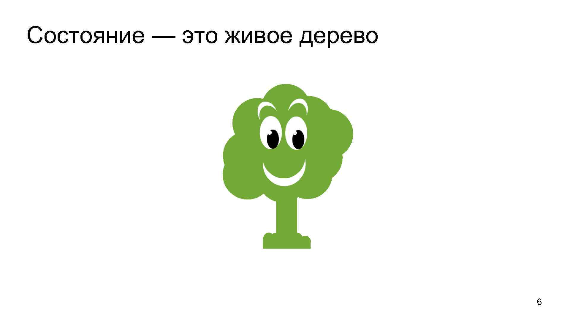 Состояние — это живое дерево 6 