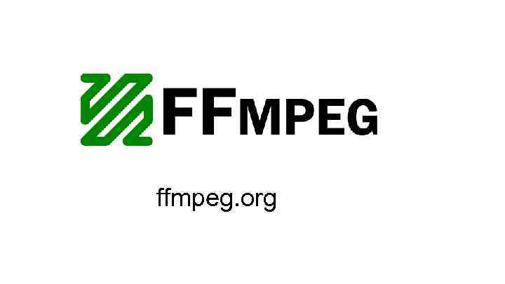 ffmpeg. org 