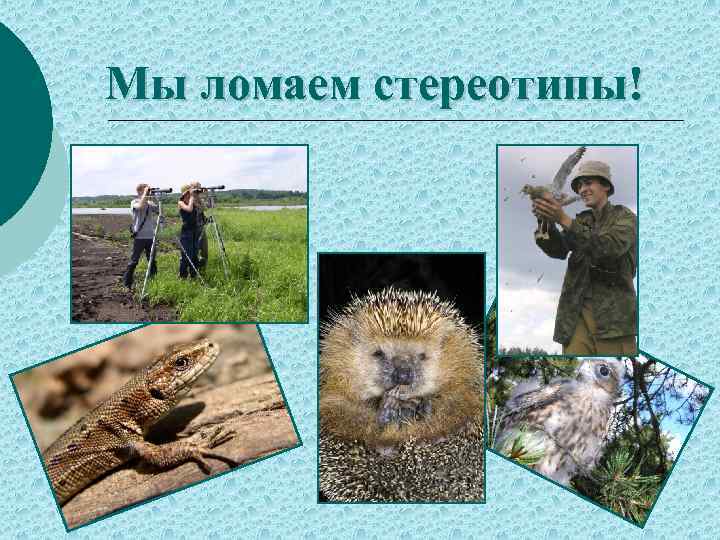 Мы ломаем стереотипы! 