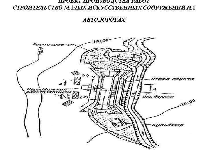 ПРОЕКТ ПРОИЗВОДСТВА РАБОТ СТРОИТЕЛЬСТВО МАЛЫХ ИСКУССТВЕННЫХ СООРУЖЕНИЙ НА АВТОДОРОГАХ 