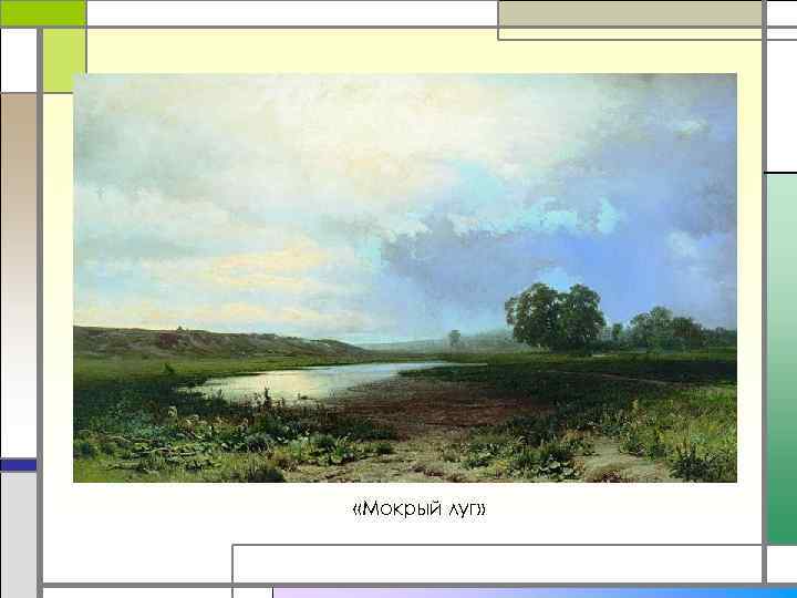  «Мокрый луг» 