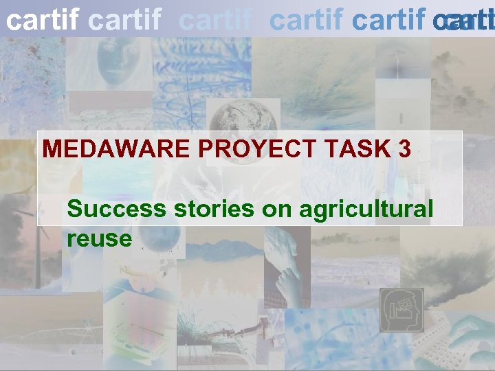 cartif cartif carti cart MEDAWARE PROYECT TASK 3 Success stories on agricultural reuse 19