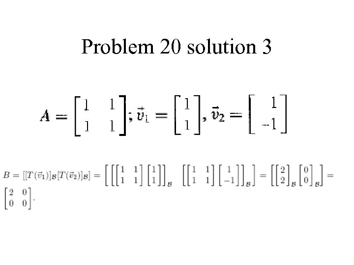 Problem 20 solution 3 