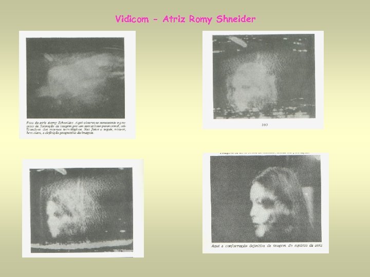 Vidicom - Atriz Romy Shneider 