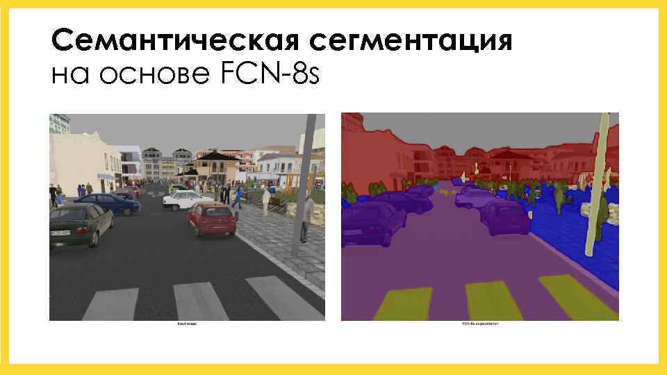 Семантическая сегментация на основе FCN-8 s 