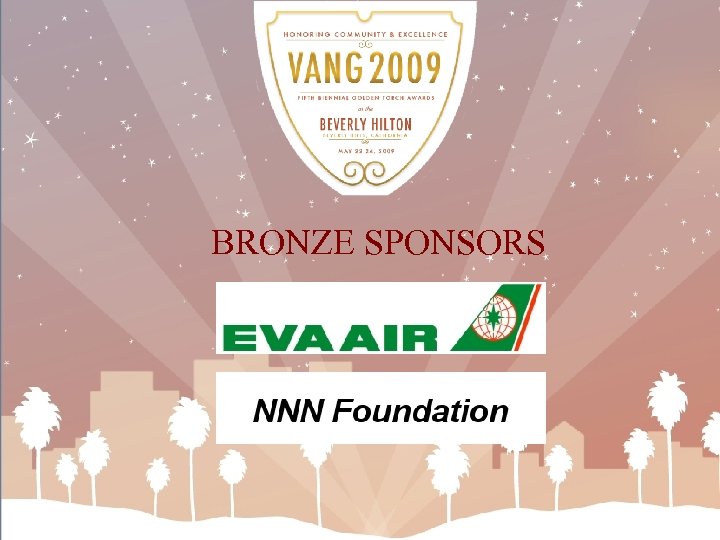 BRONZE SPONSORS 