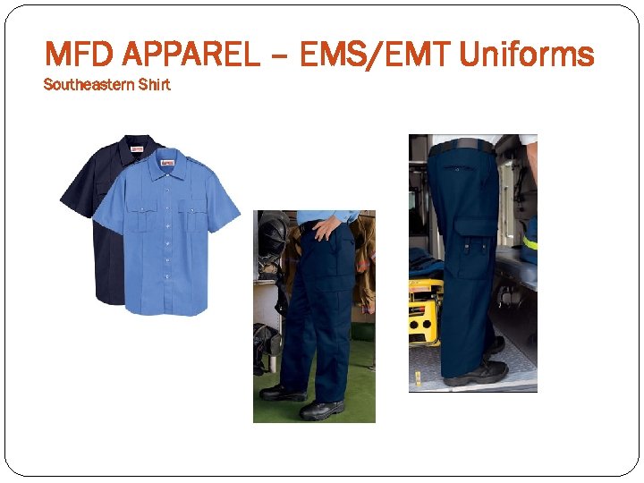 MFD APPAREL – EMS/EMT Uniforms Southeastern Shirt 