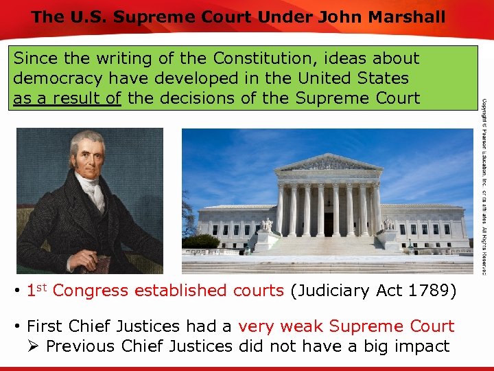 TEKS 8 C: Calculate percent composition and empirical and The U. S. Supreme Court