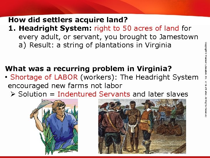 TEKS 8 C: Calculate percent composition and empirical and molecular formulas. How did settlers