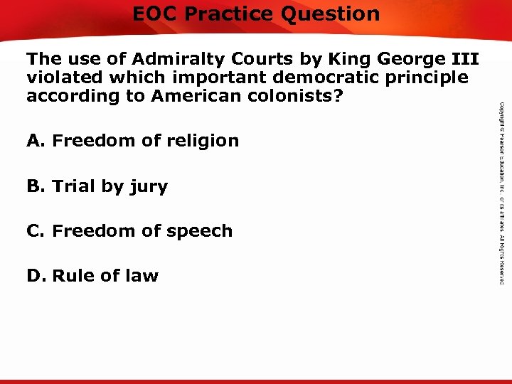 EOC Practice Question TEKS 8 C: Calculate percent composition and empirical and molecular formulas.