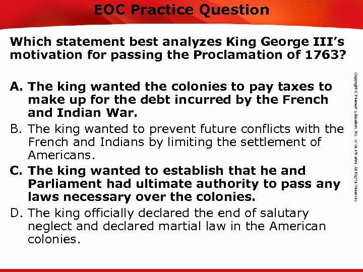 EOC Practice Question TEKS 8 C: Calculate percent composition and empirical and molecular formulas.