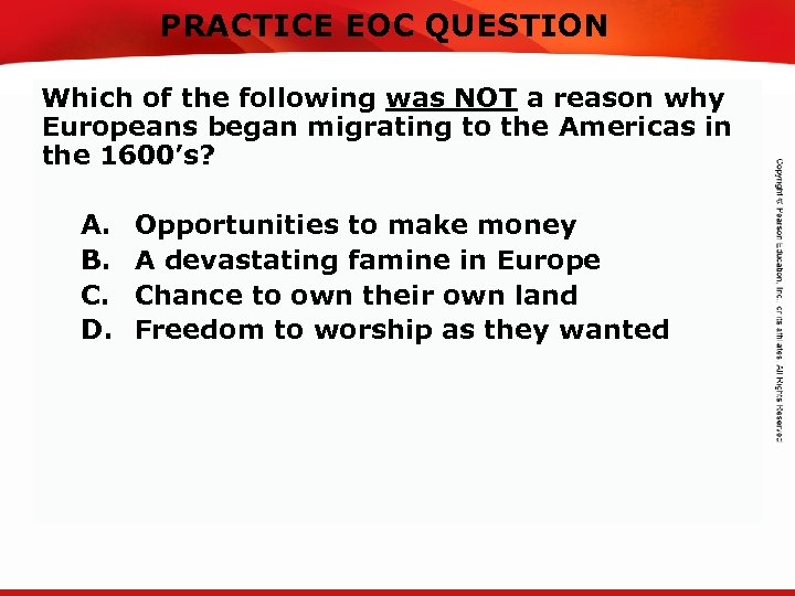 PRACTICE EOC QUESTION TEKS 8 C: Calculate percent composition and empirical and molecular formulas.