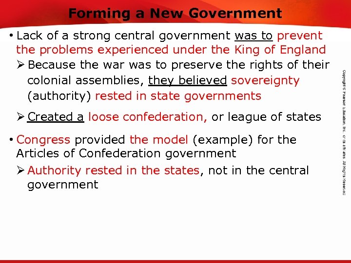 Forming a New Government TEKS 8 C: Calculate percent composition and empirical and molecular
