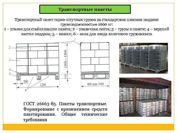 Грузоподъемность паллета