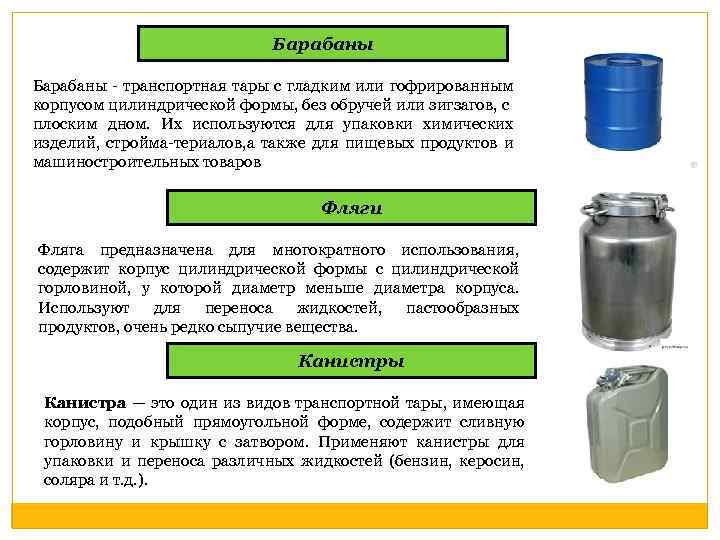 Барабаны транспортная тары с гладким или гофрированным корпусом цилиндрической формы, без обручей или зигзагов,