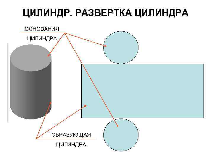 Как нарисовать развертку цилиндра