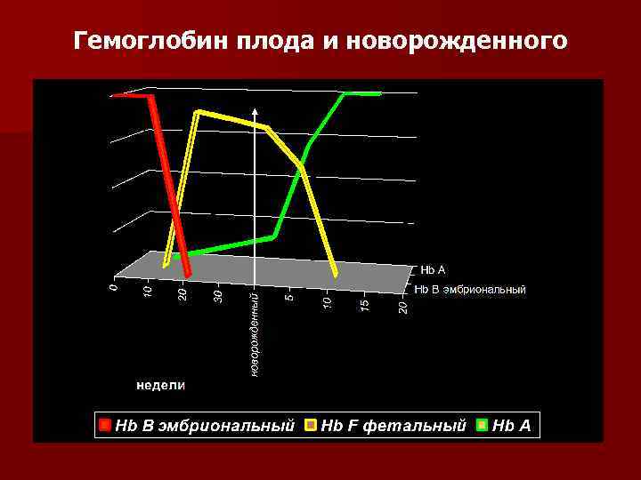Гемоглобин плода и новорожденного 