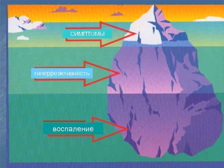 СИМПТОМЫ гиперреактивность воспаление 
