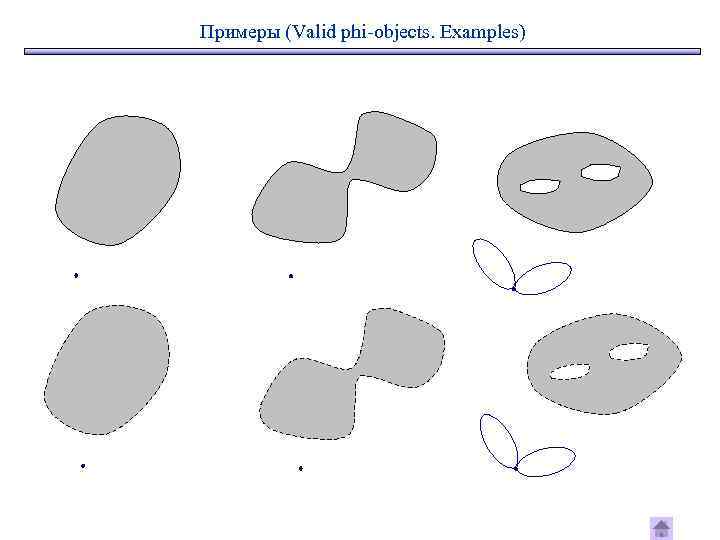 Примеры (Valid phi-objects. Examples) 