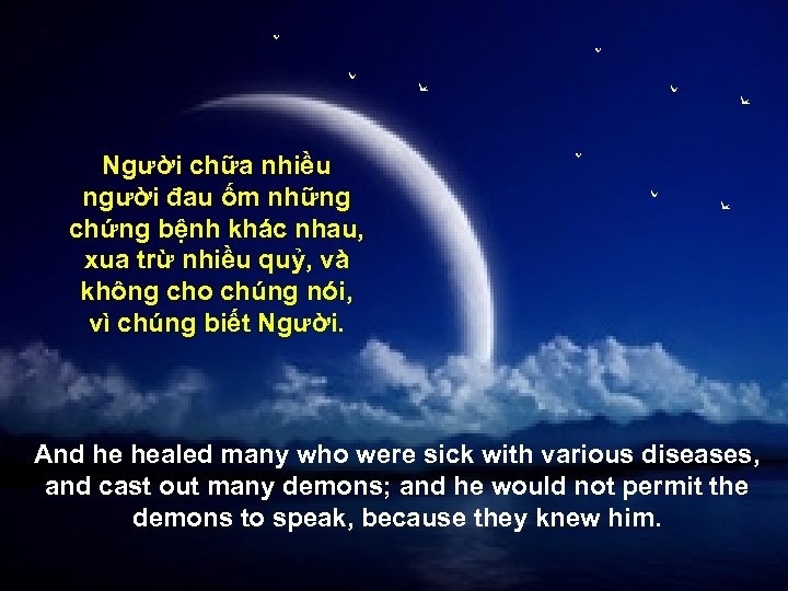 Người chữa nhiều người đau ốm những chứng bệnh khác nhau, xua trừ nhiều
