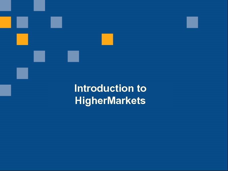 What is the innovation Introduction to supply chain? Higher. Markets 23 