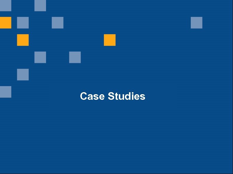 What is the innovation supply chain? Case Studies 41 