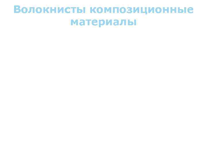 Волокнисты композиционные материалы ВКМ - представляет собой матрицу с равномерно распределенными в ней волокнами,
