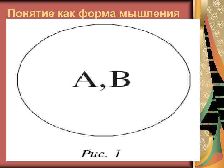 Понятие как форма мышления 