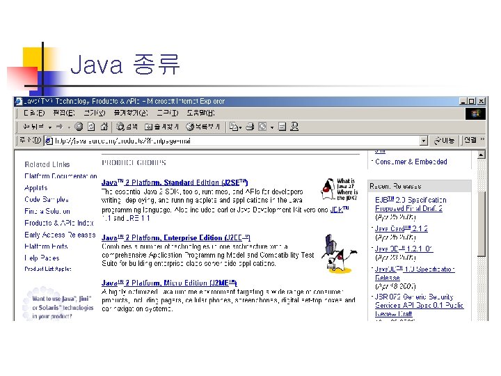 Java 종류 