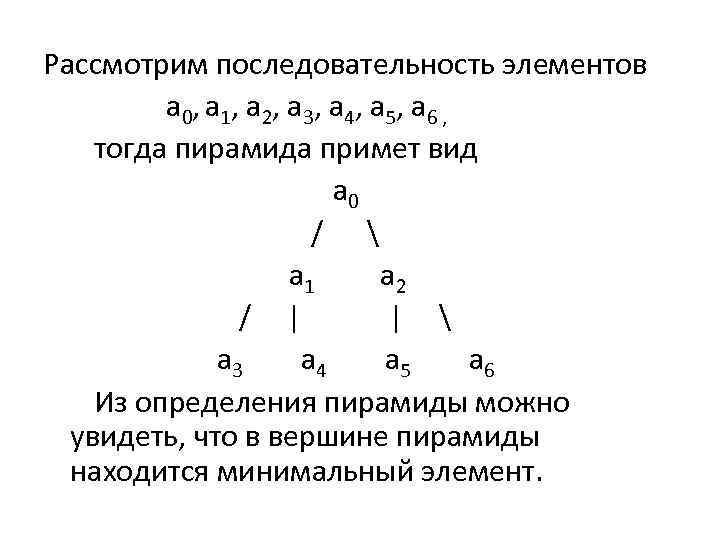 Рассмотрим последовательность элементов a 0, a 1, a 2, a 3, a 4, a