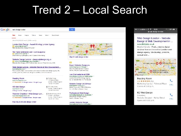 Trend 2 – Local Search 