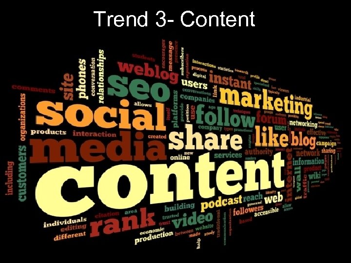 Trend 3 - Content 